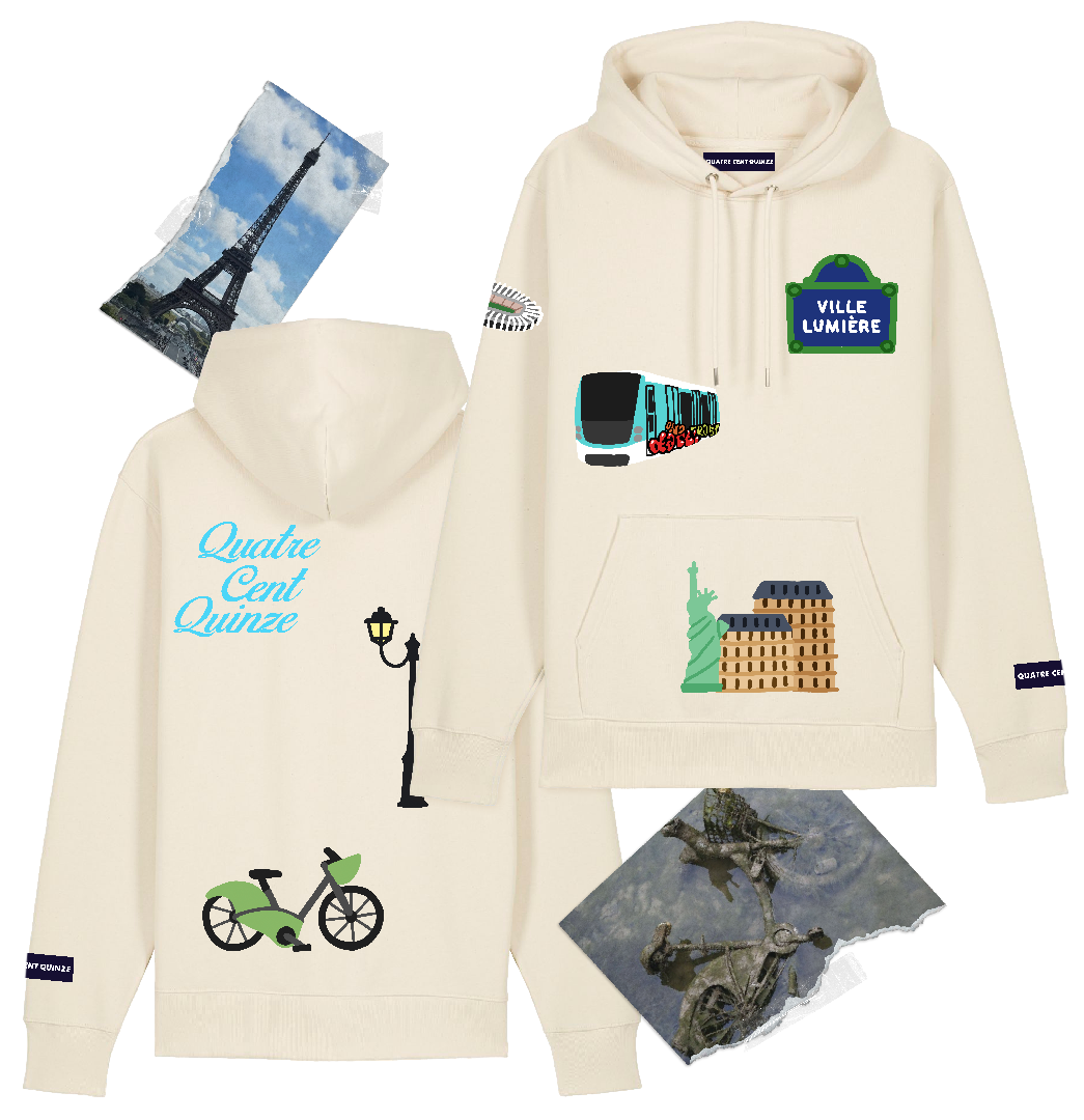 Hoodie Paris – Quatre Cent Quinze