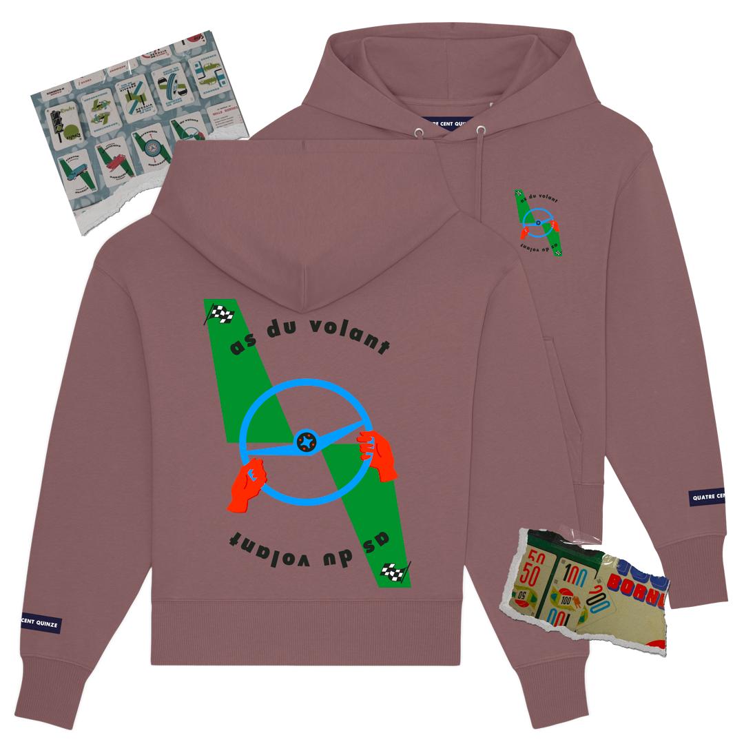 Hoodie As du Volant