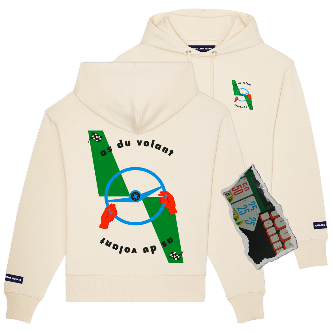 Hoodie As du Volant